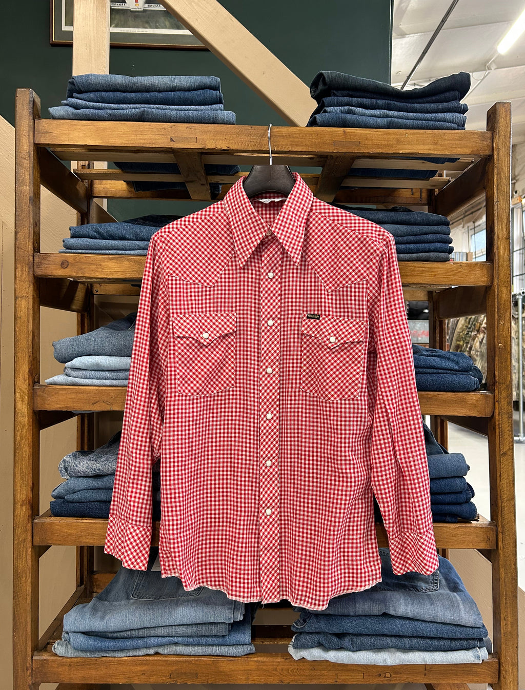 VINTAGE 1970’S WRANGLER SHIRT
