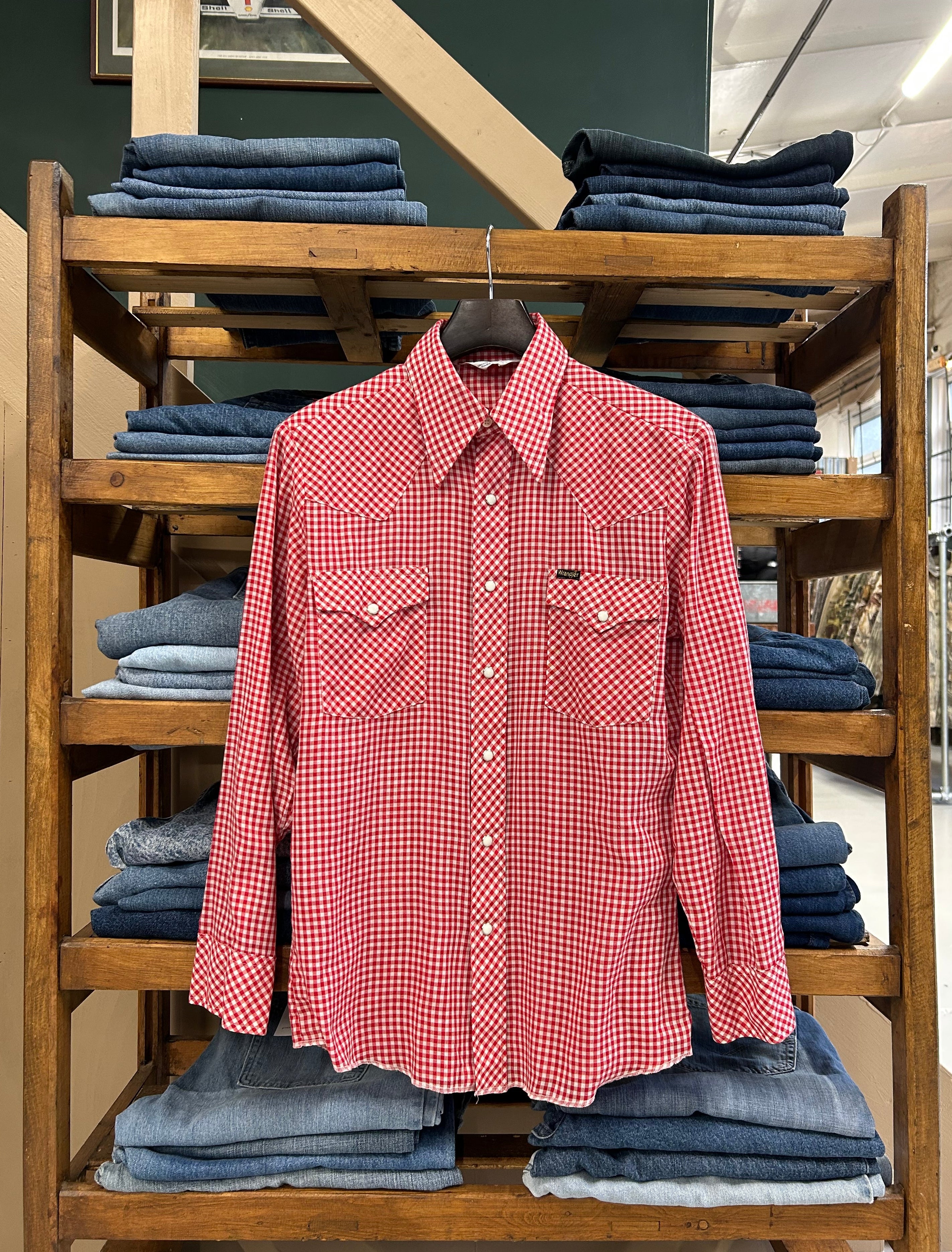 VINTAGE 1970’S WRANGLER SHIRT
