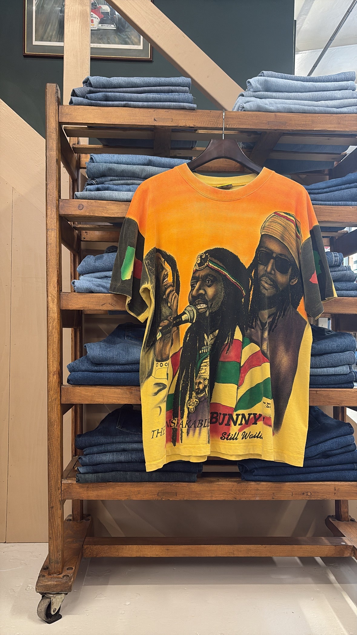 RARE BOB MARLEY 1996 T SHIRT