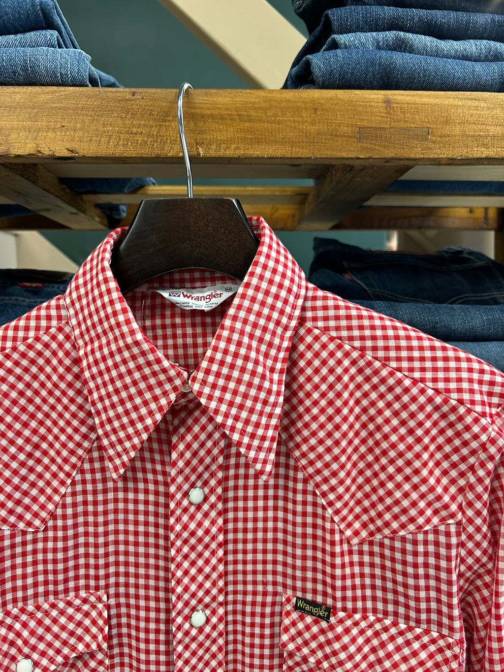 VINTAGE 1970’S WRANGLER SHIRT