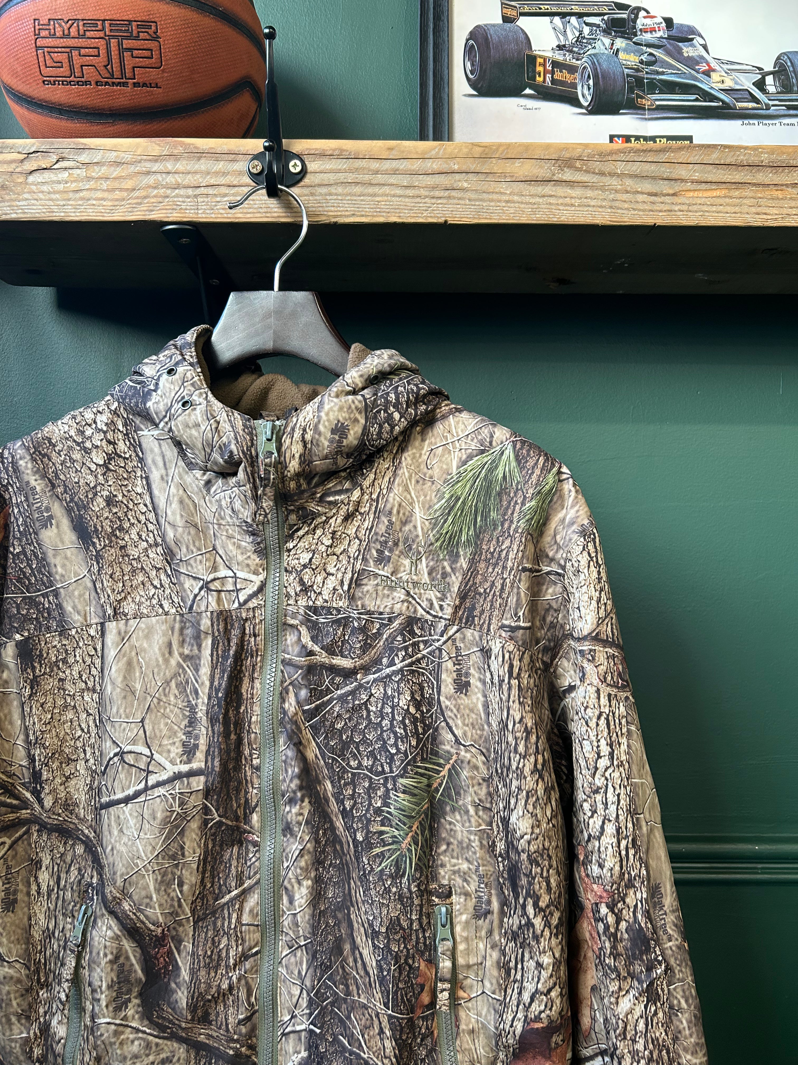 HOODED REAL TREE JACKET