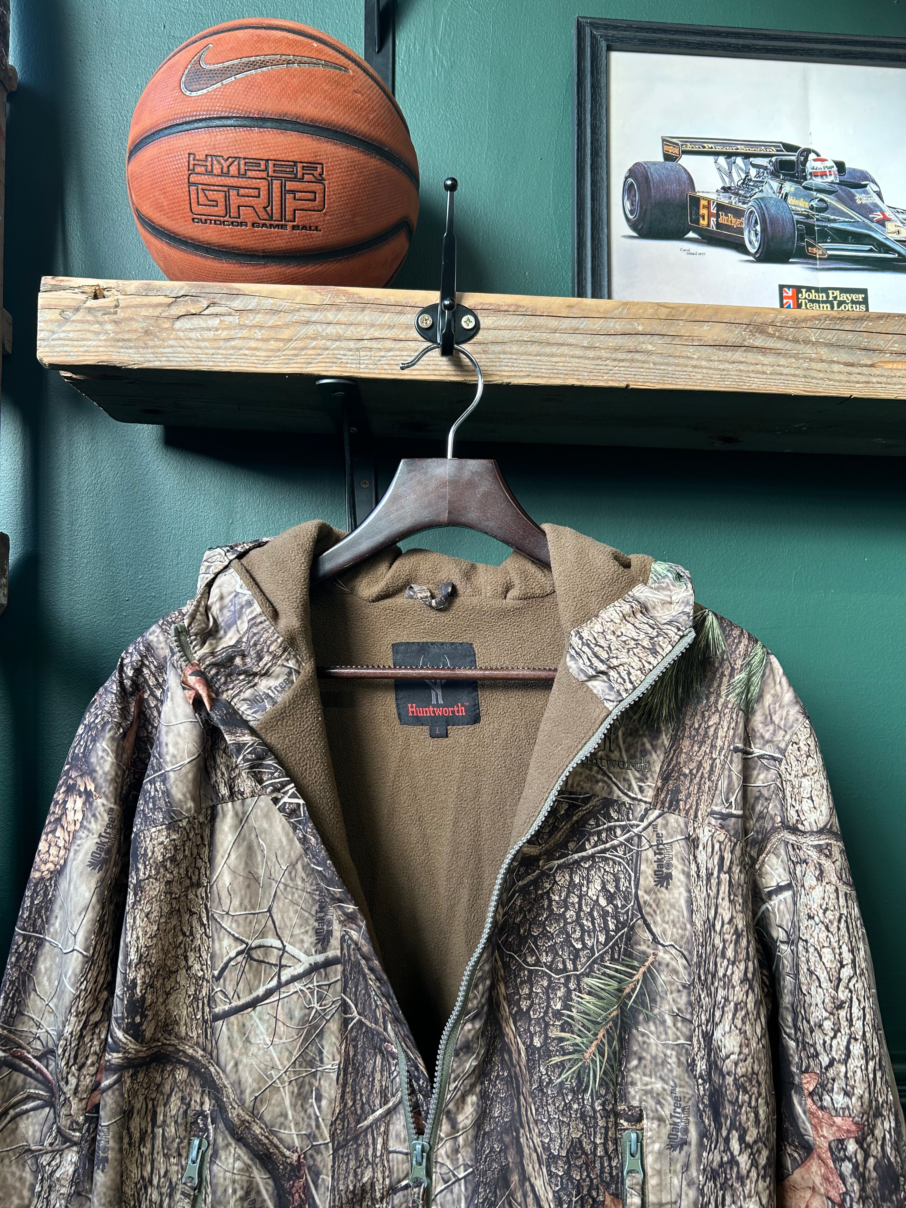 HOODED REAL TREE JACKET