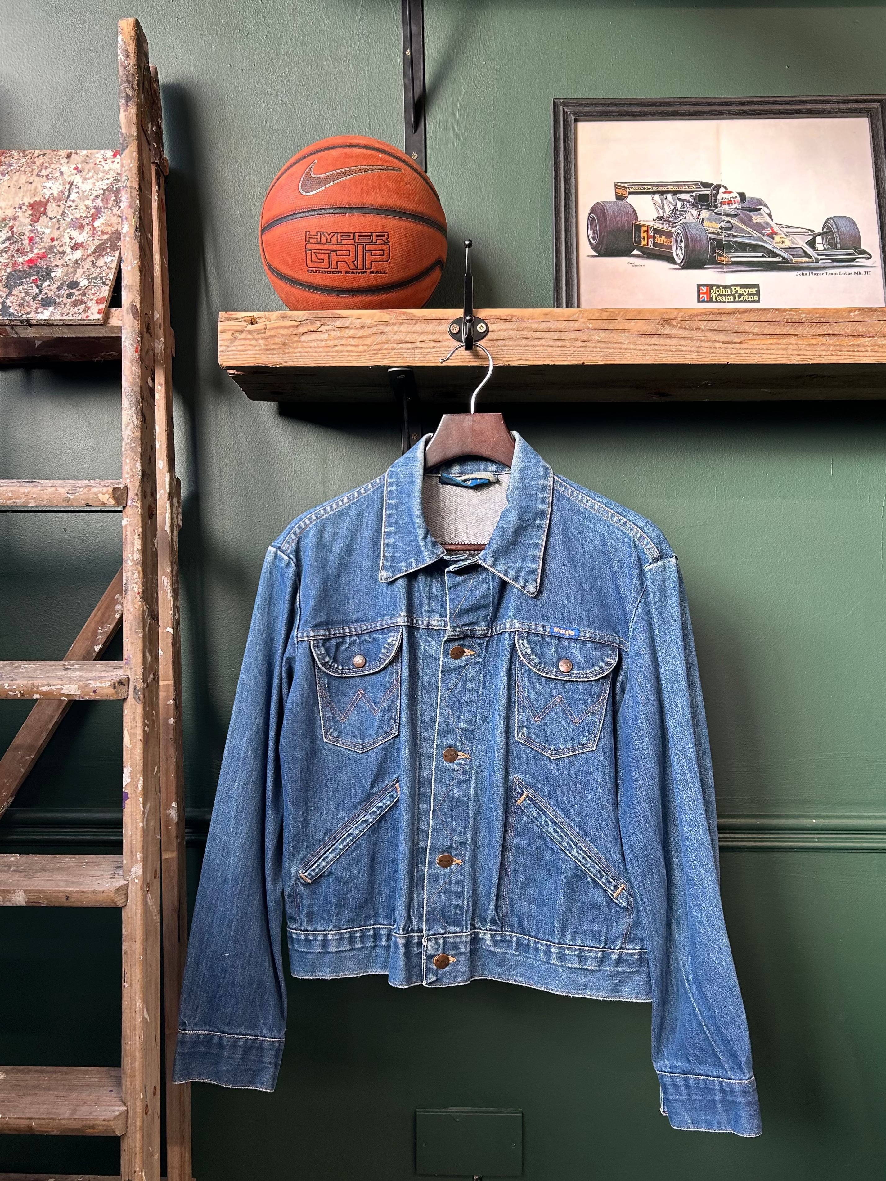 1970s WRANGLER DENIM TRUCKER JACKET