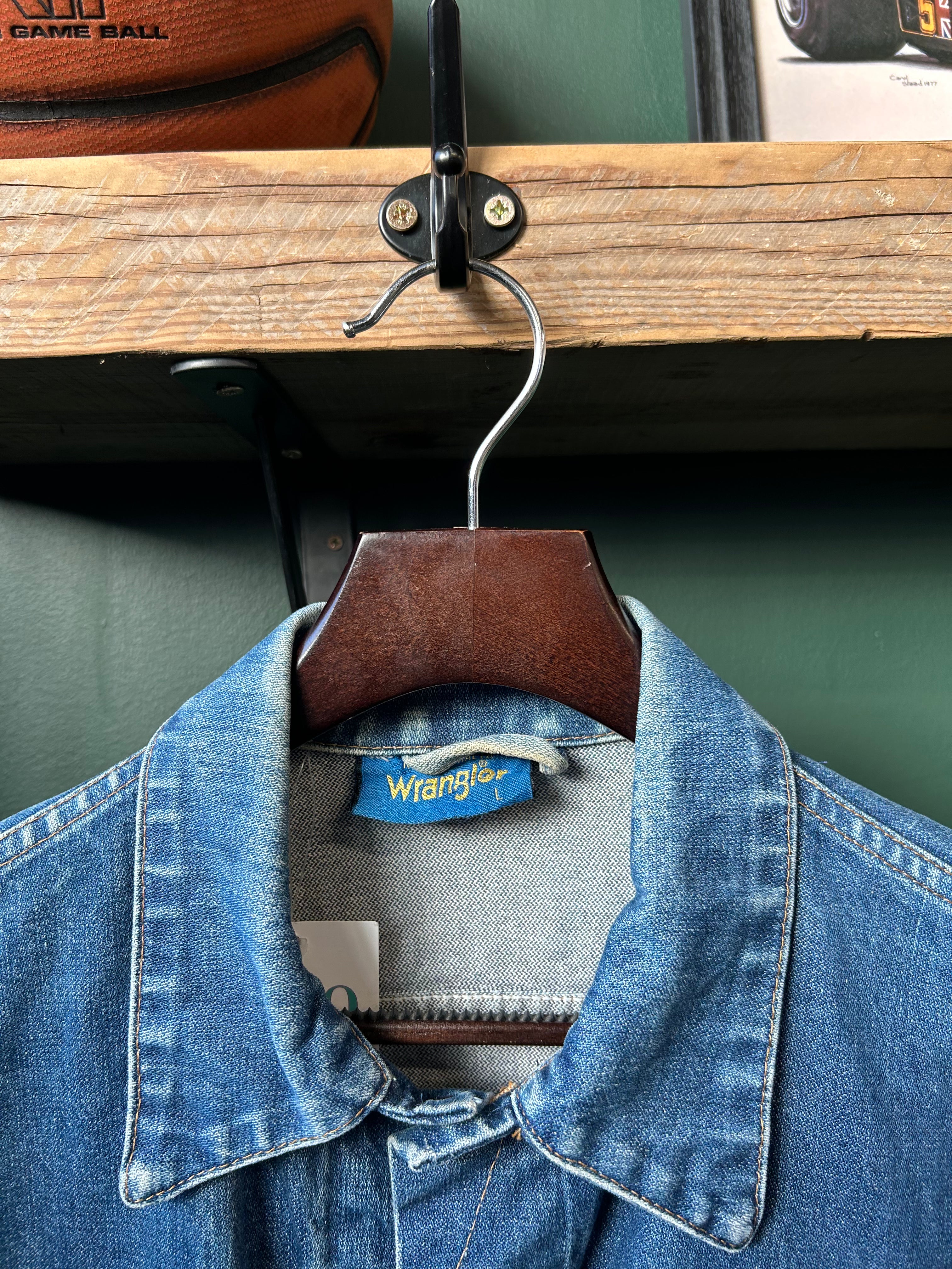 1970s WRANGLER DENIM TRUCKER JACKET