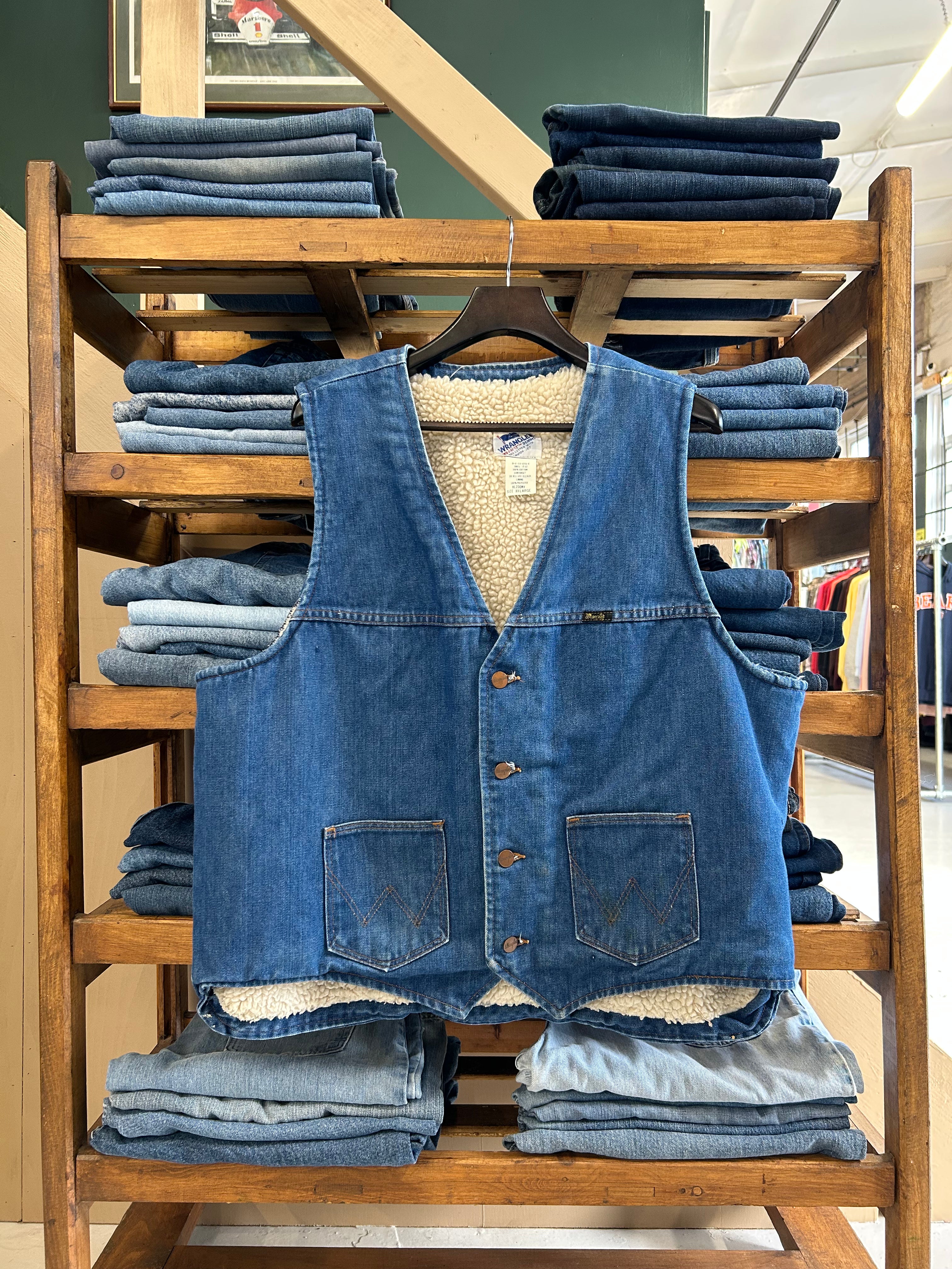 1970'S WRANGLER DENIM VEST