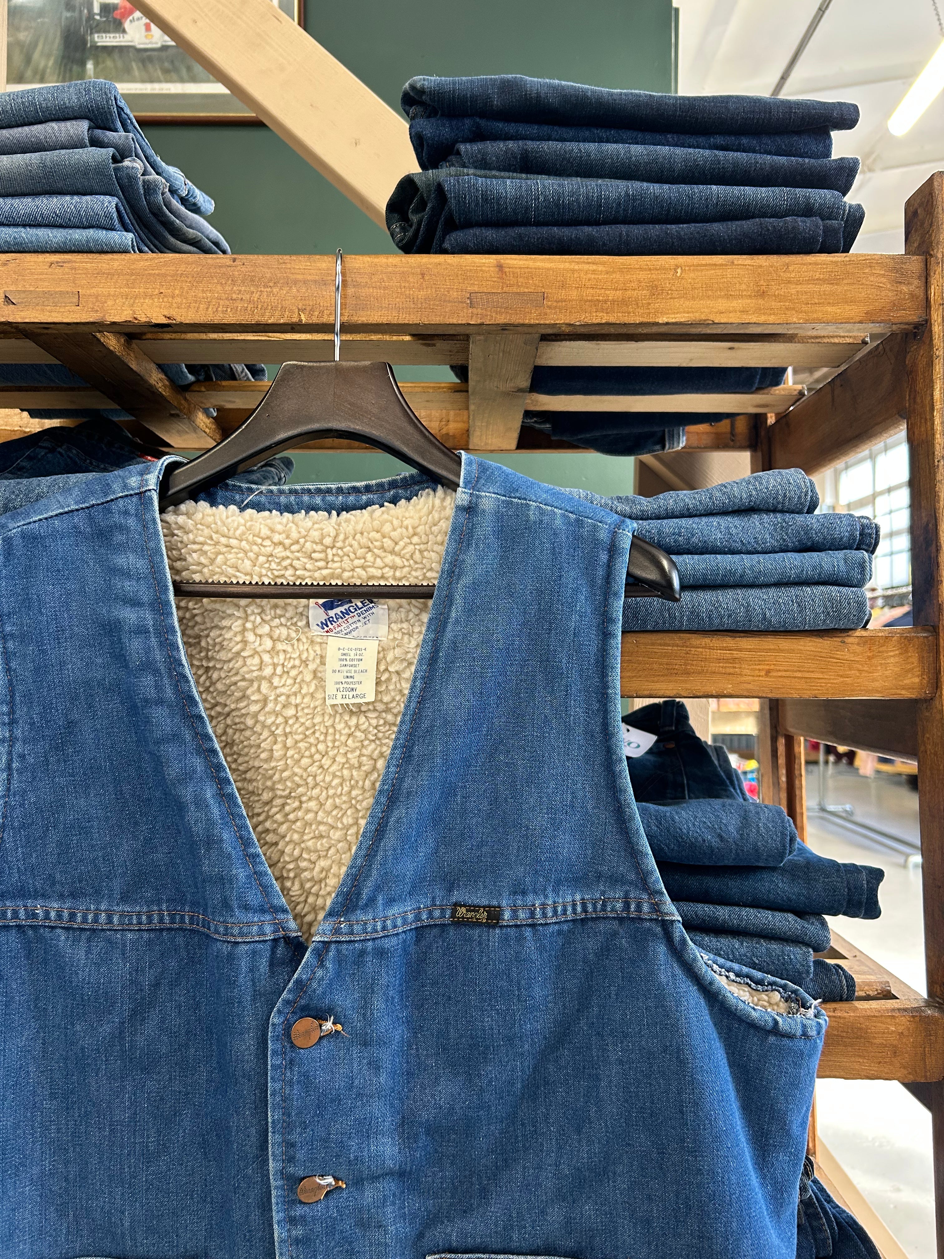 1970'S WRANGLER DENIM VEST