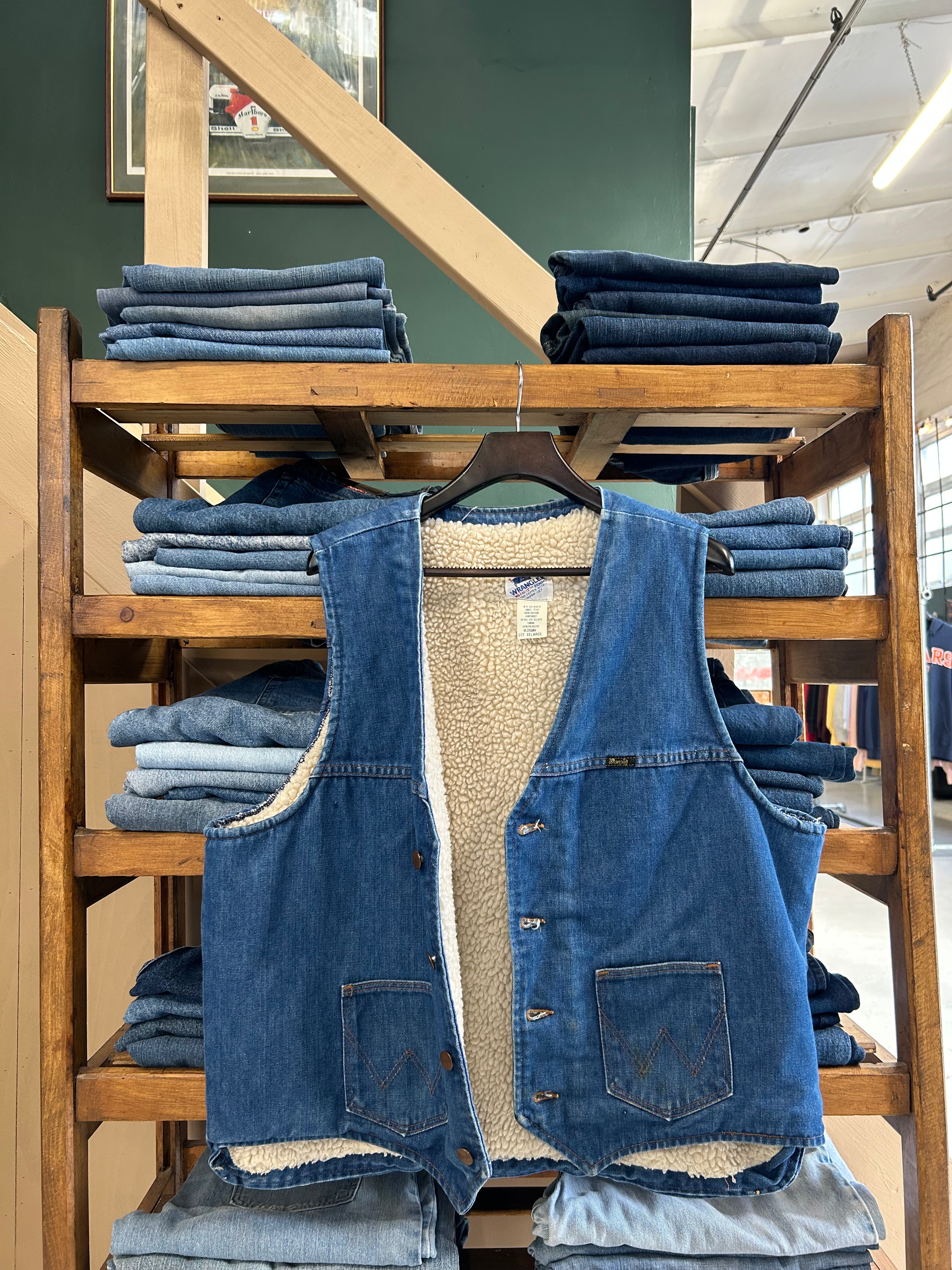 1970'S WRANGLER DENIM VEST