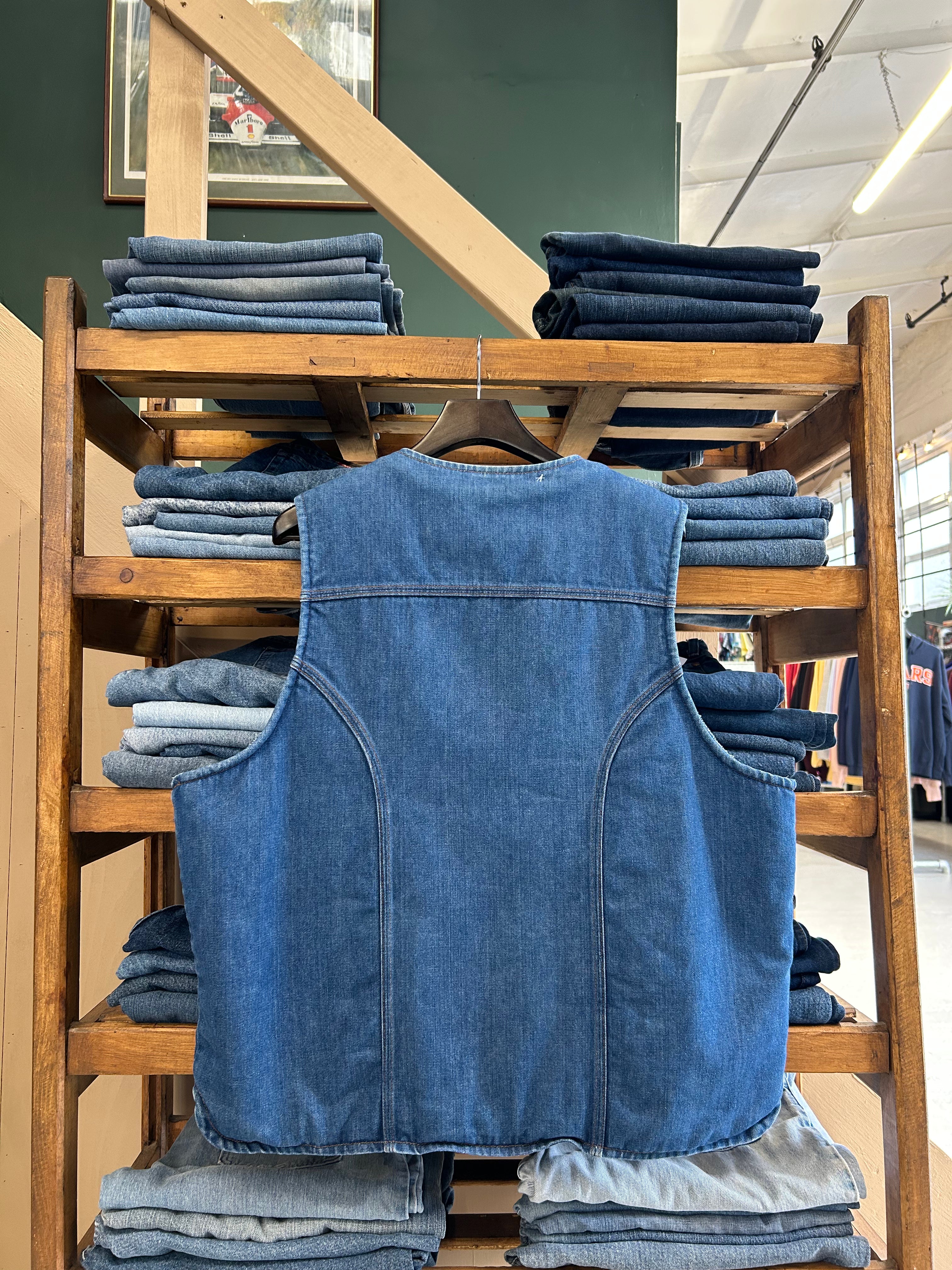 1970'S WRANGLER DENIM VEST