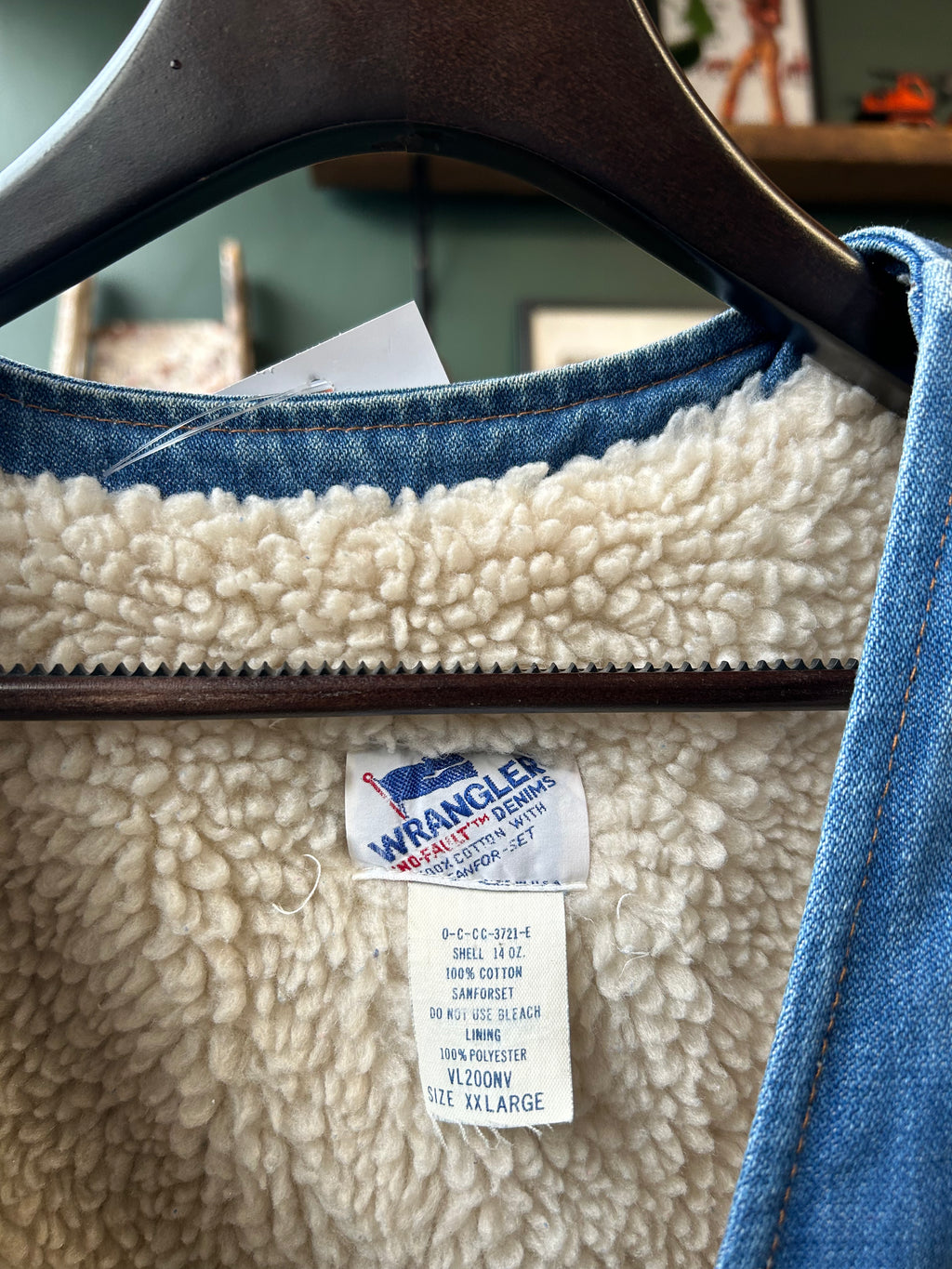 1970'S WRANGLER DENIM VEST