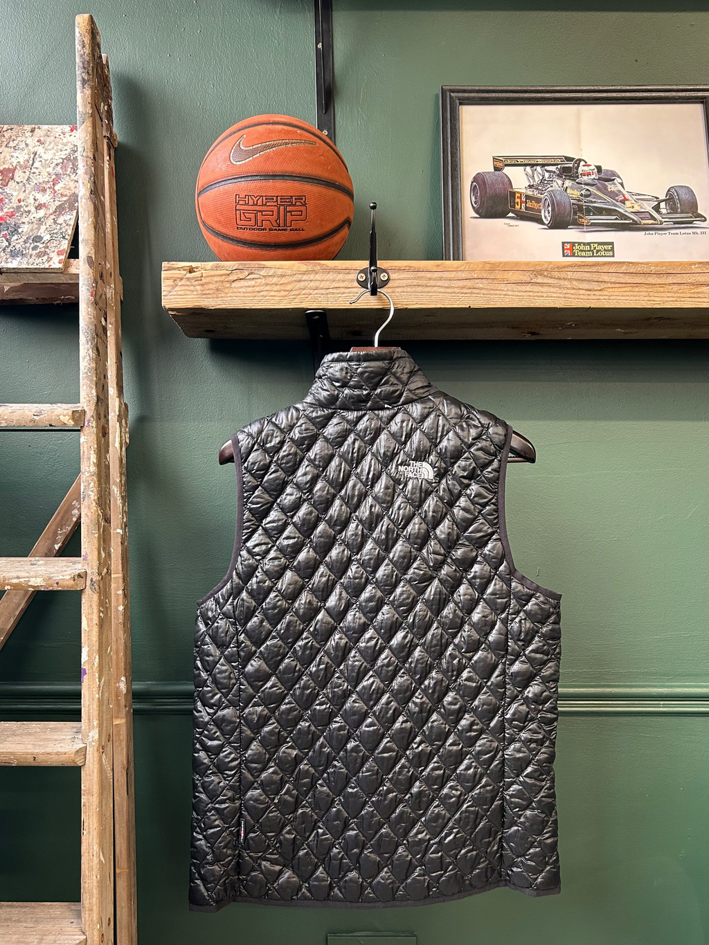 NORTH FACE QUILTED GILET