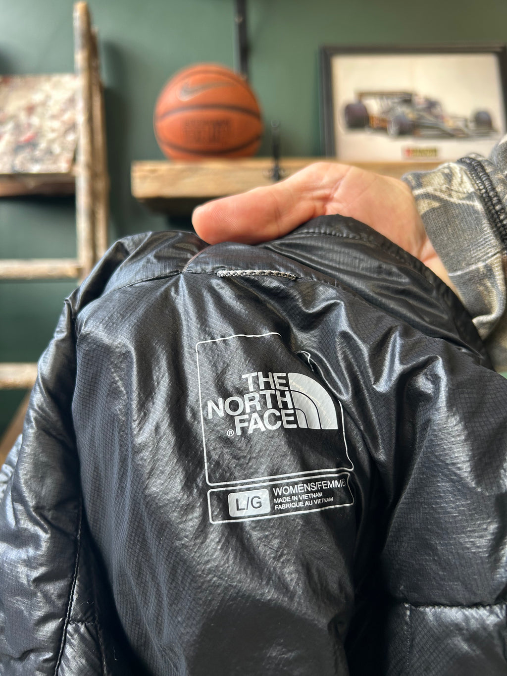 NORTH FACE QUILTED GILET