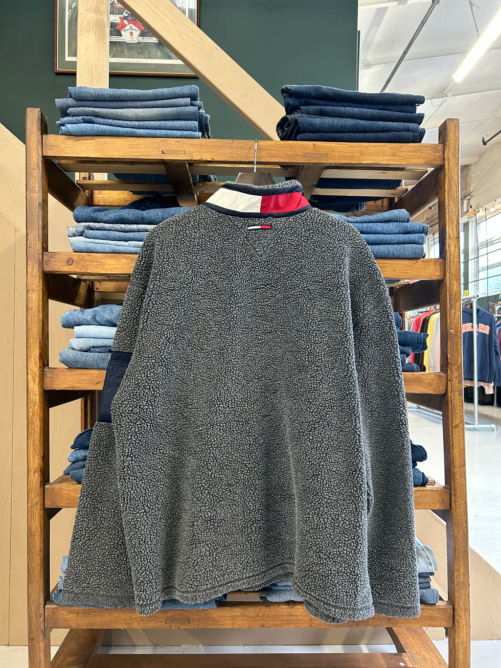 TOMMY HILFIGER FLEECE QUARTER ZIP