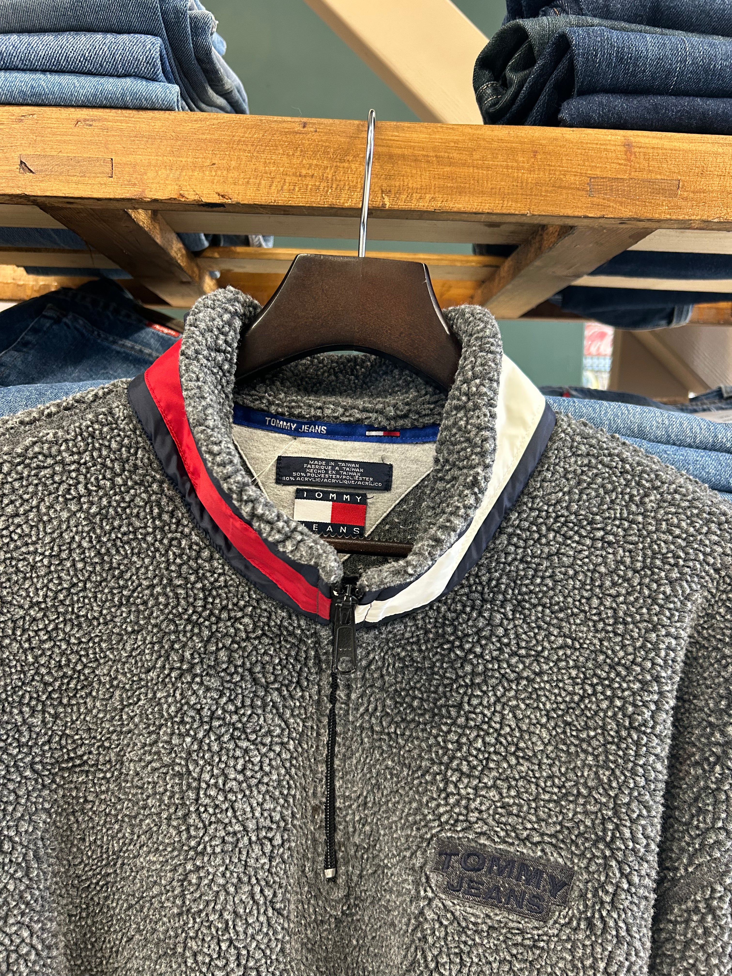 TOMMY HILFIGER FLEECE QUARTER ZIP