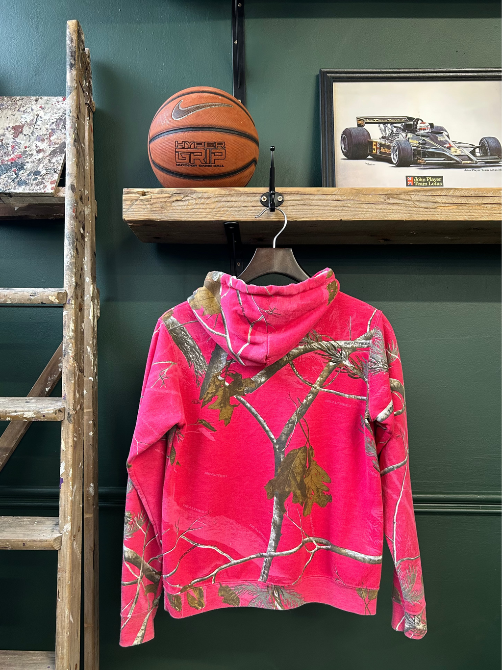 REAL TREE PINK HOODIE