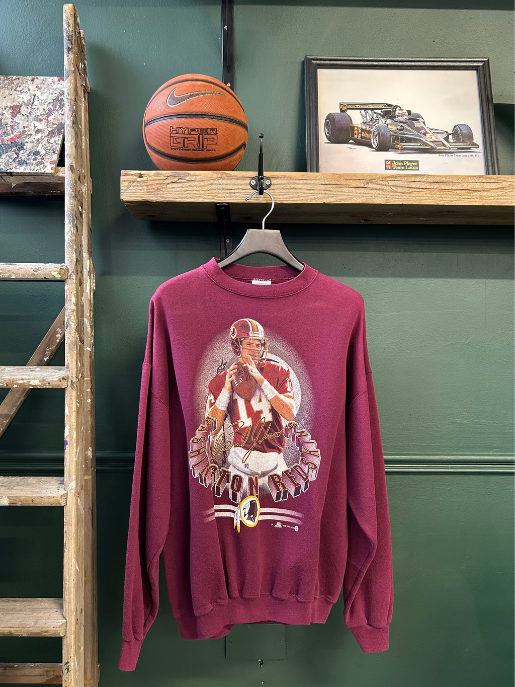 1993 WASHINGTON REDSKINS SWEATER