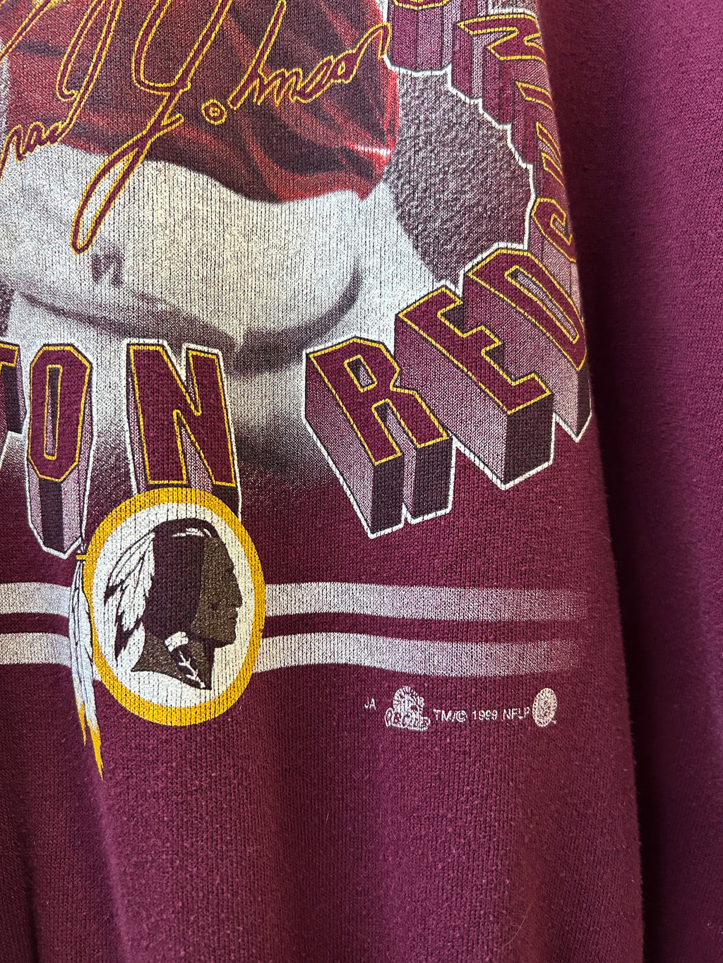 1993 WASHINGTON REDSKINS SWEATER