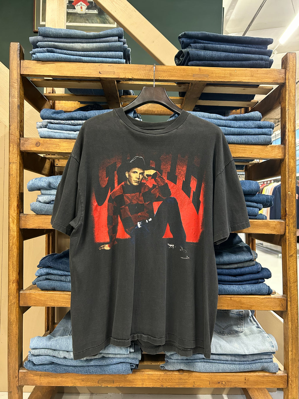 1990'S GARTH BROOKS COUNTRY BAND T SHIRT