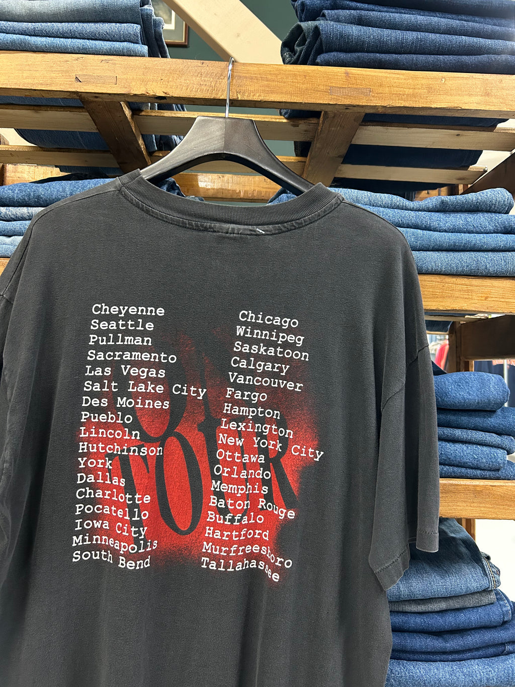 1990'S GARTH BROOKS COUNTRY BAND T SHIRT