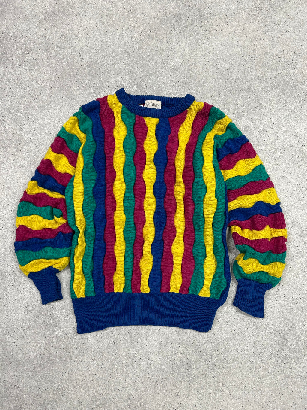 1980'S 3D KNIT SWEATER
