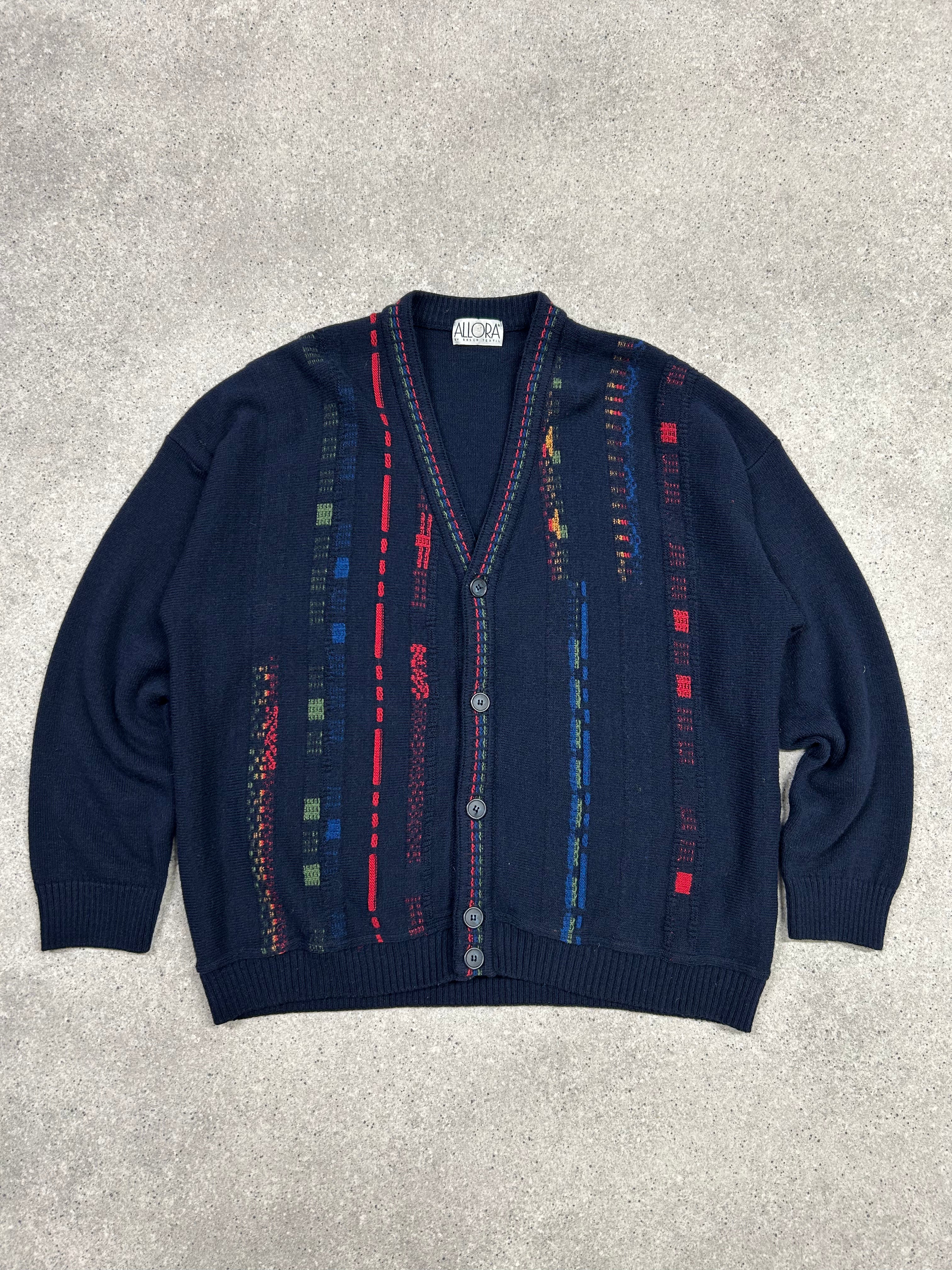 1980'S COSBY KNIT CARDIGAN