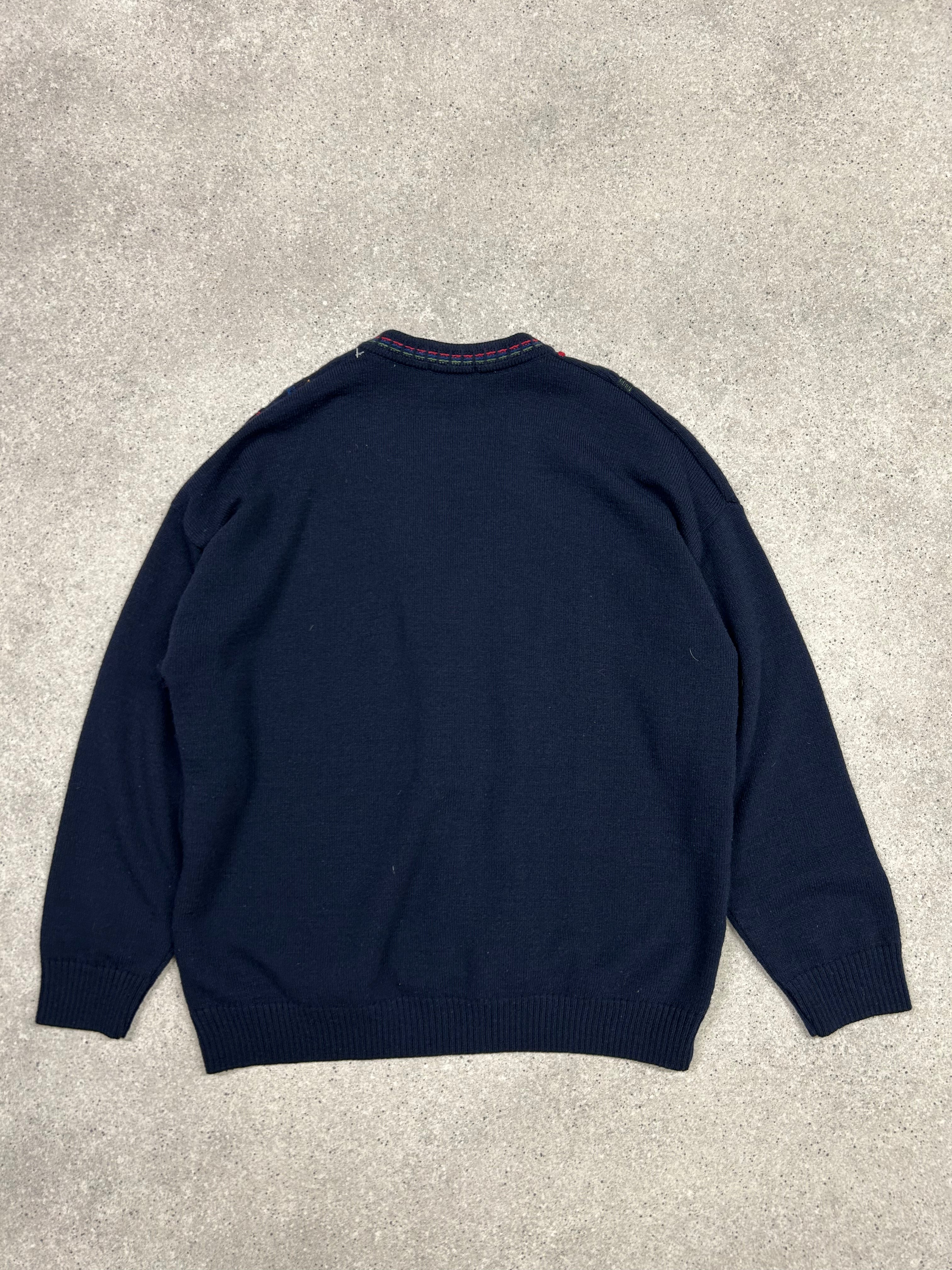 1980'S COSBY KNIT CARDIGAN