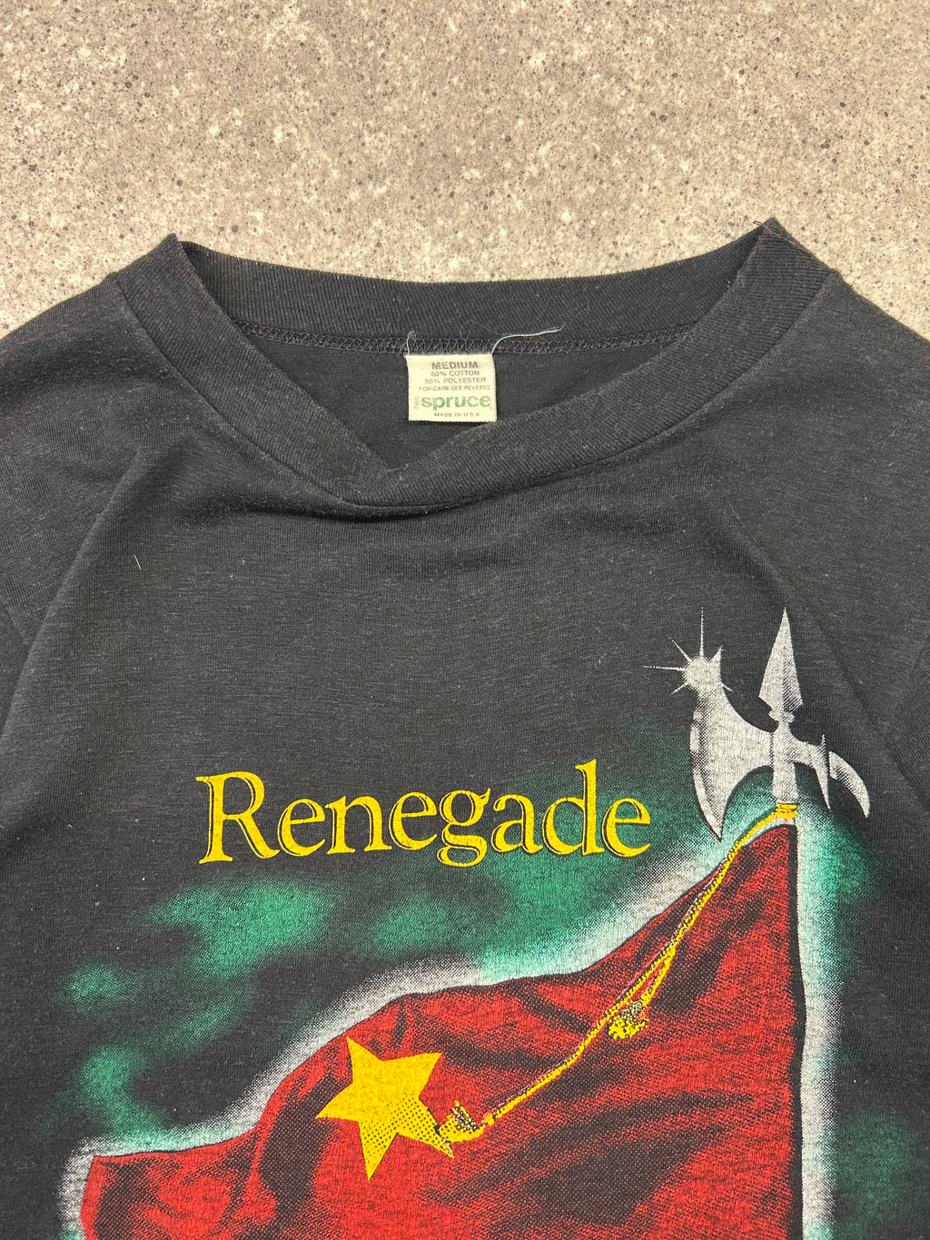 RARE 1981 THIN LIZZY BAND T SHIRT