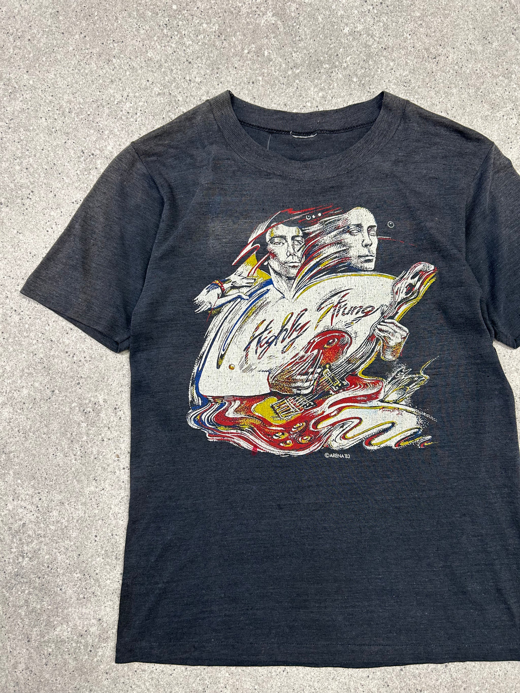 RARE 1983 STEVE HACKETT BAND T SHIRT