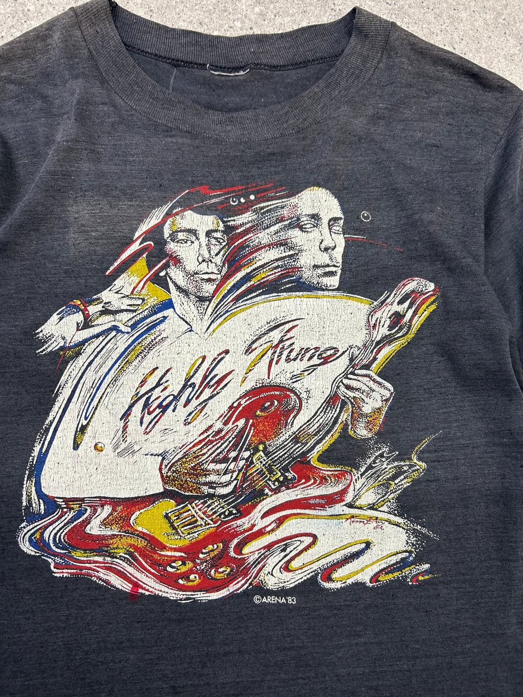 RARE 1983 STEVE HACKETT BAND T SHIRT