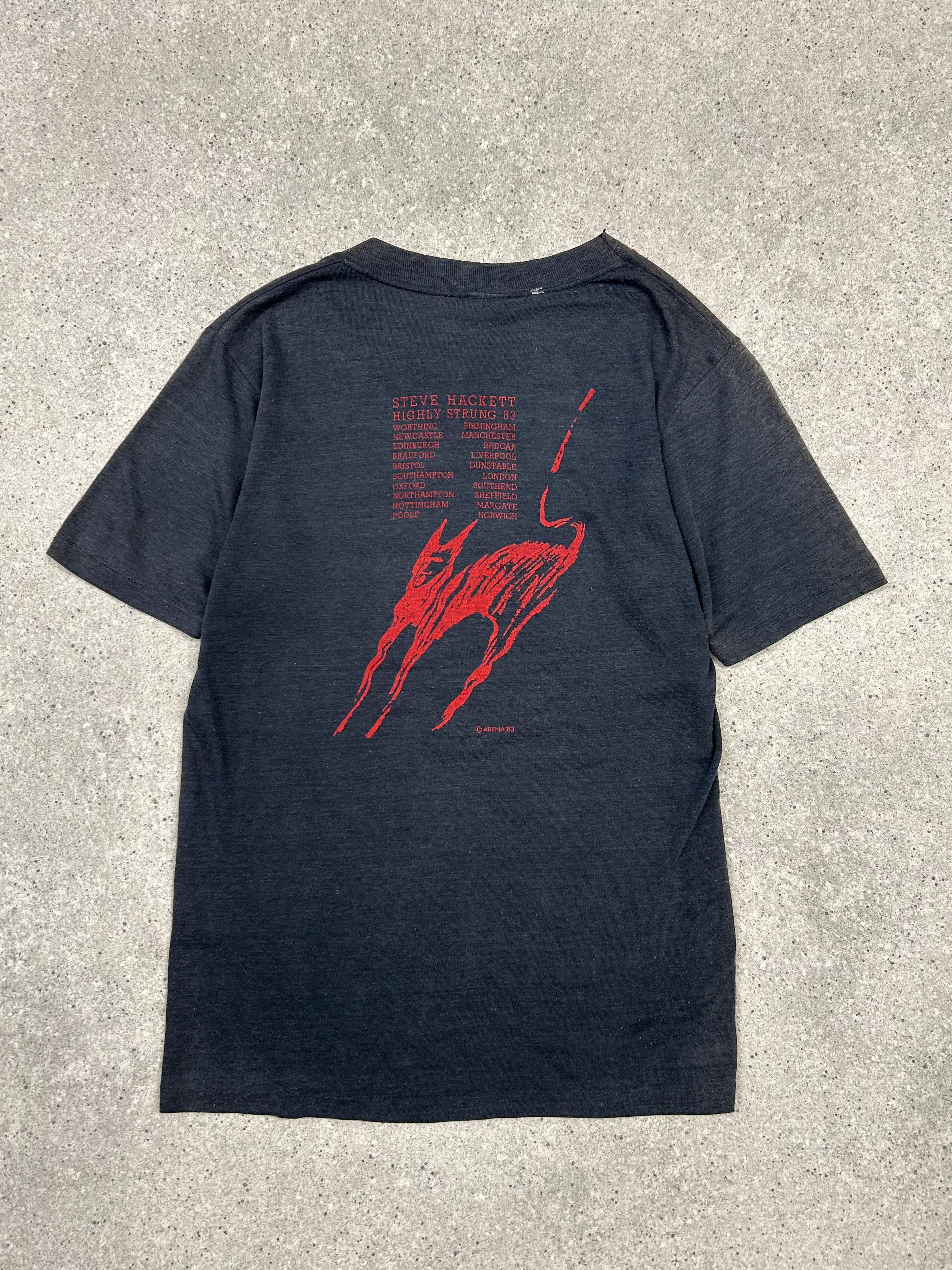 RARE 1983 STEVE HACKETT BAND T SHIRT