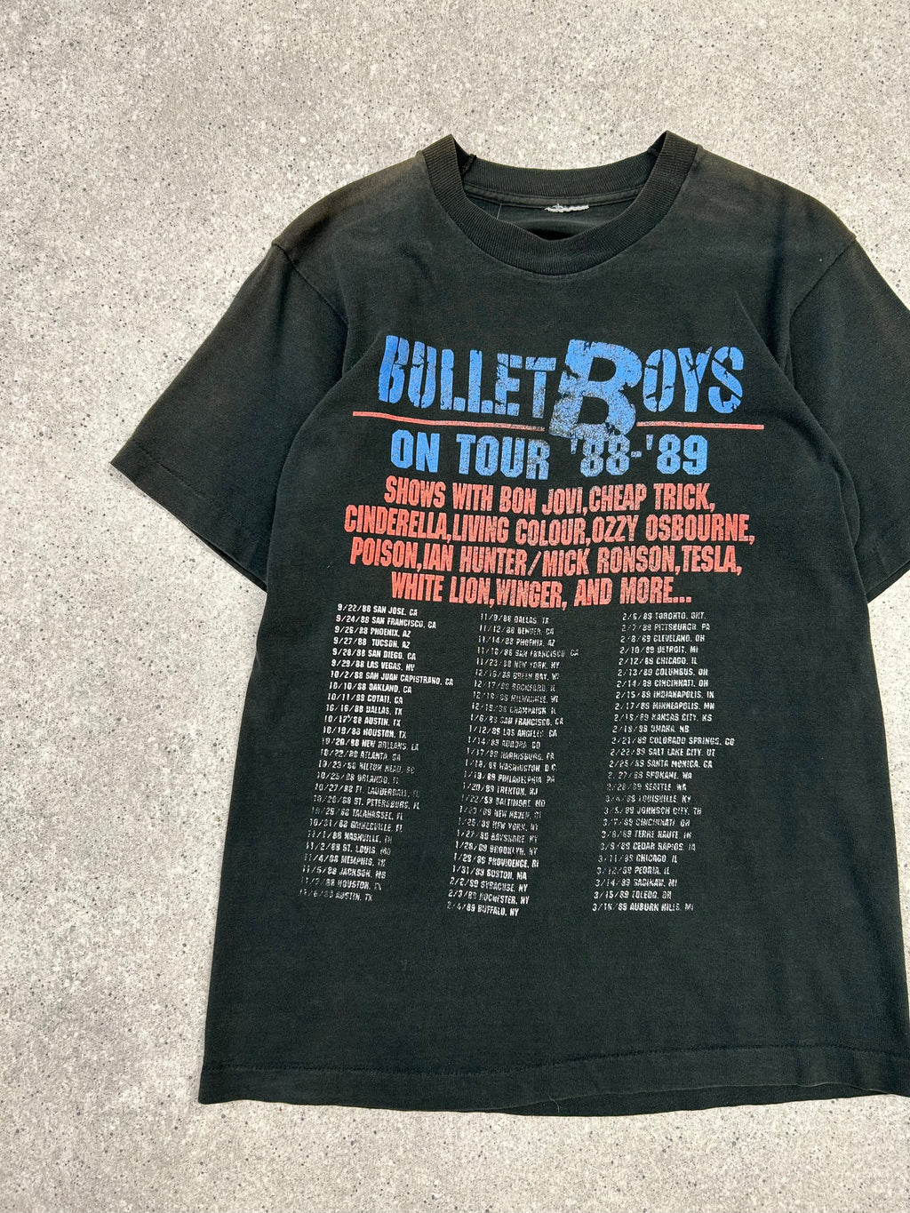 VINTAGE 1980'S BAND T SHIRT