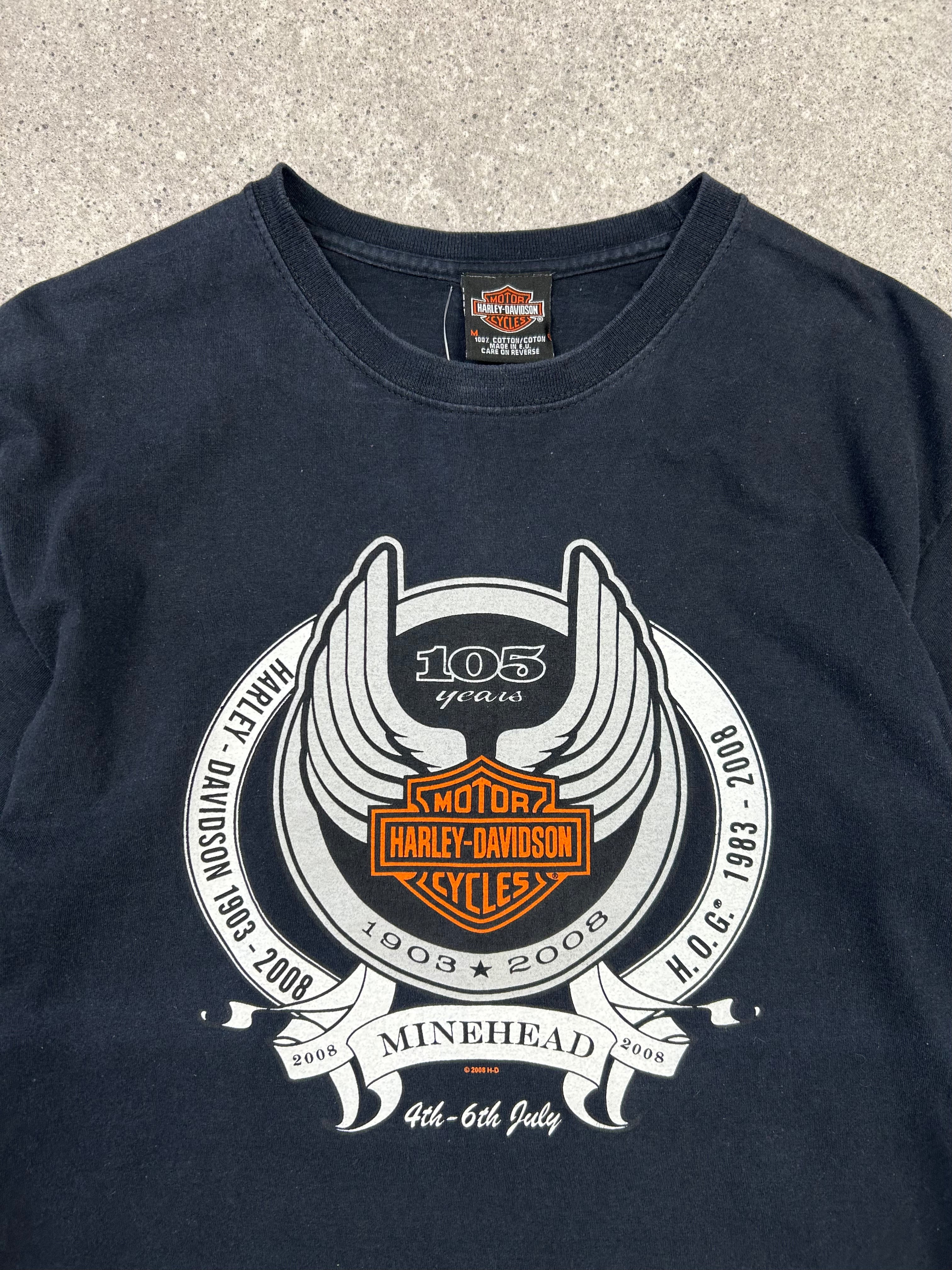 HARLEY DAVIDSON BIKER GRAPHIC T SHIRT
