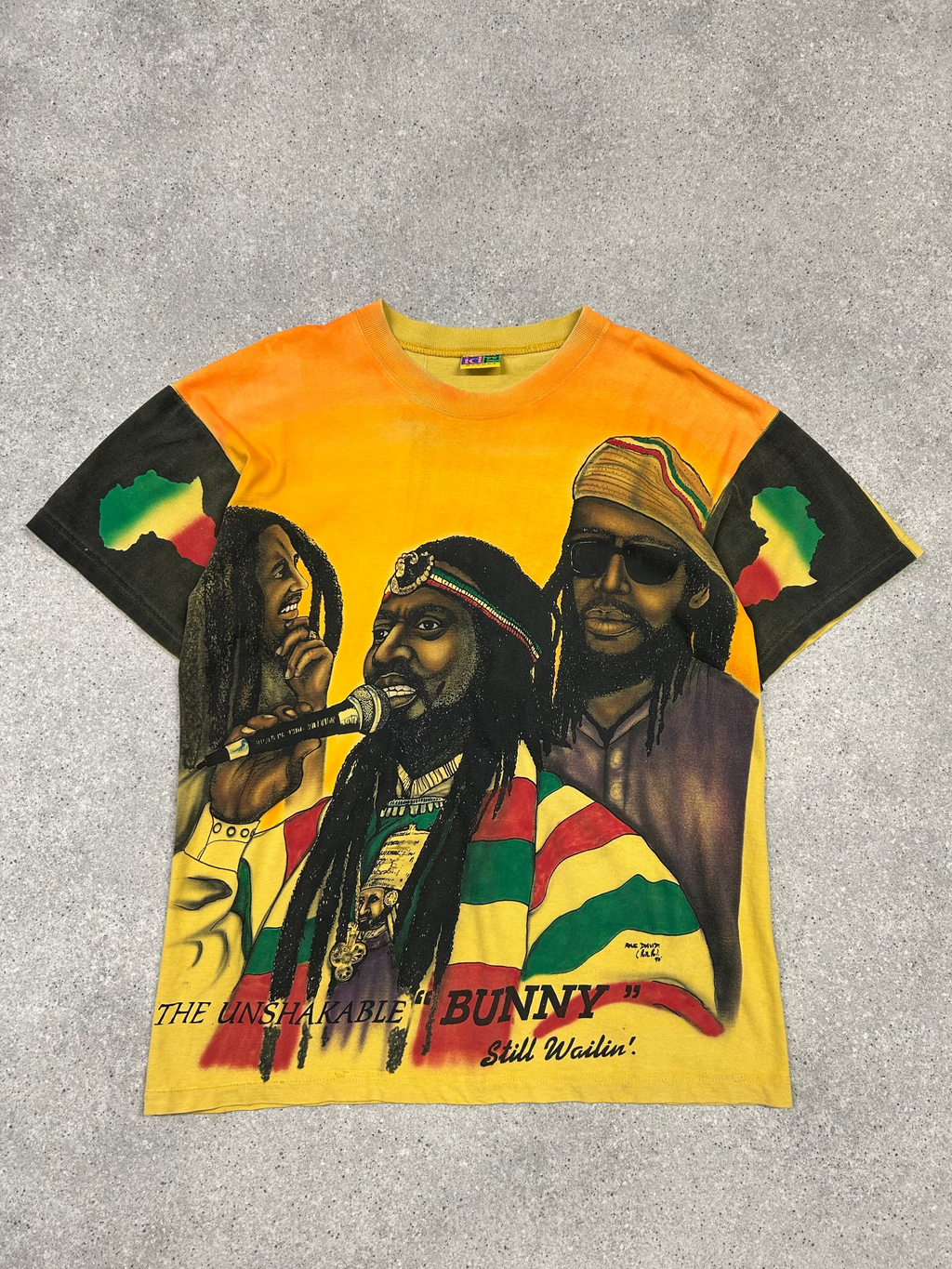 RARE BOB MARLEY 1996 T SHIRT