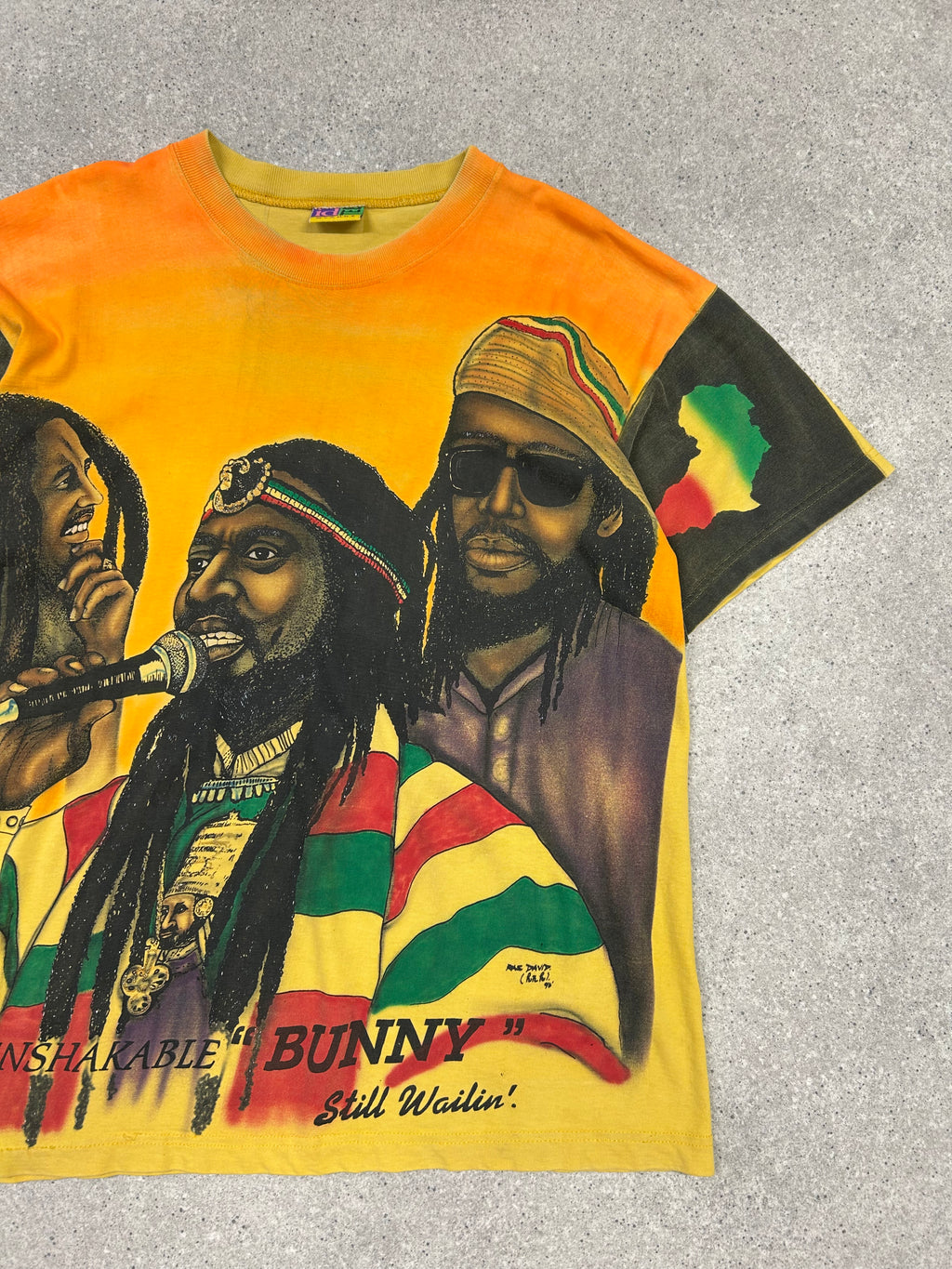 RARE BOB MARLEY 1996 T SHIRT