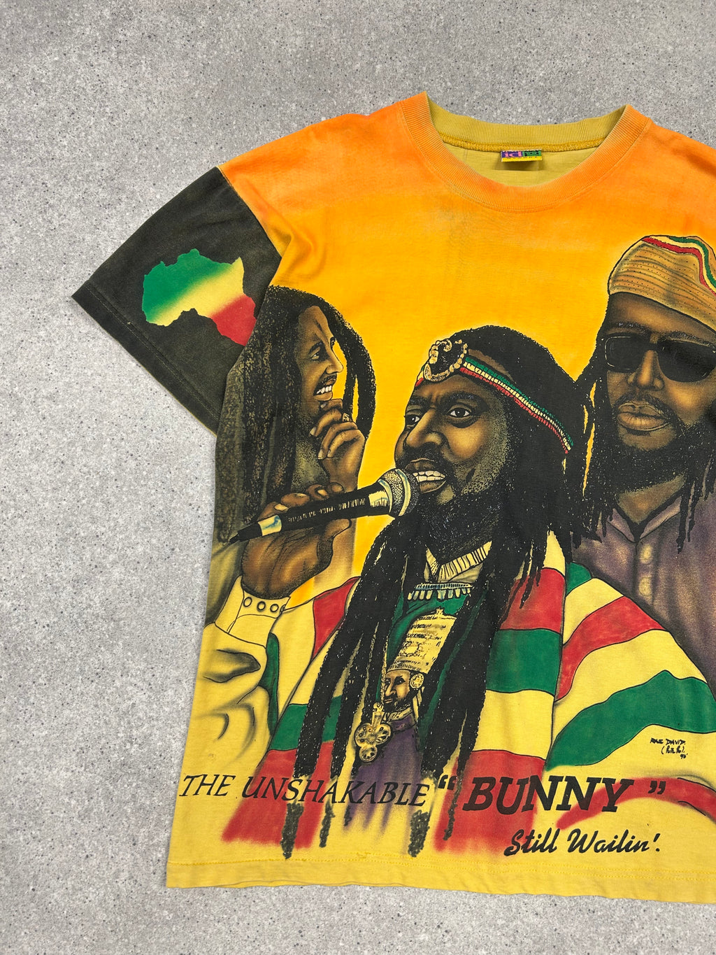 RARE BOB MARLEY 1996 T SHIRT