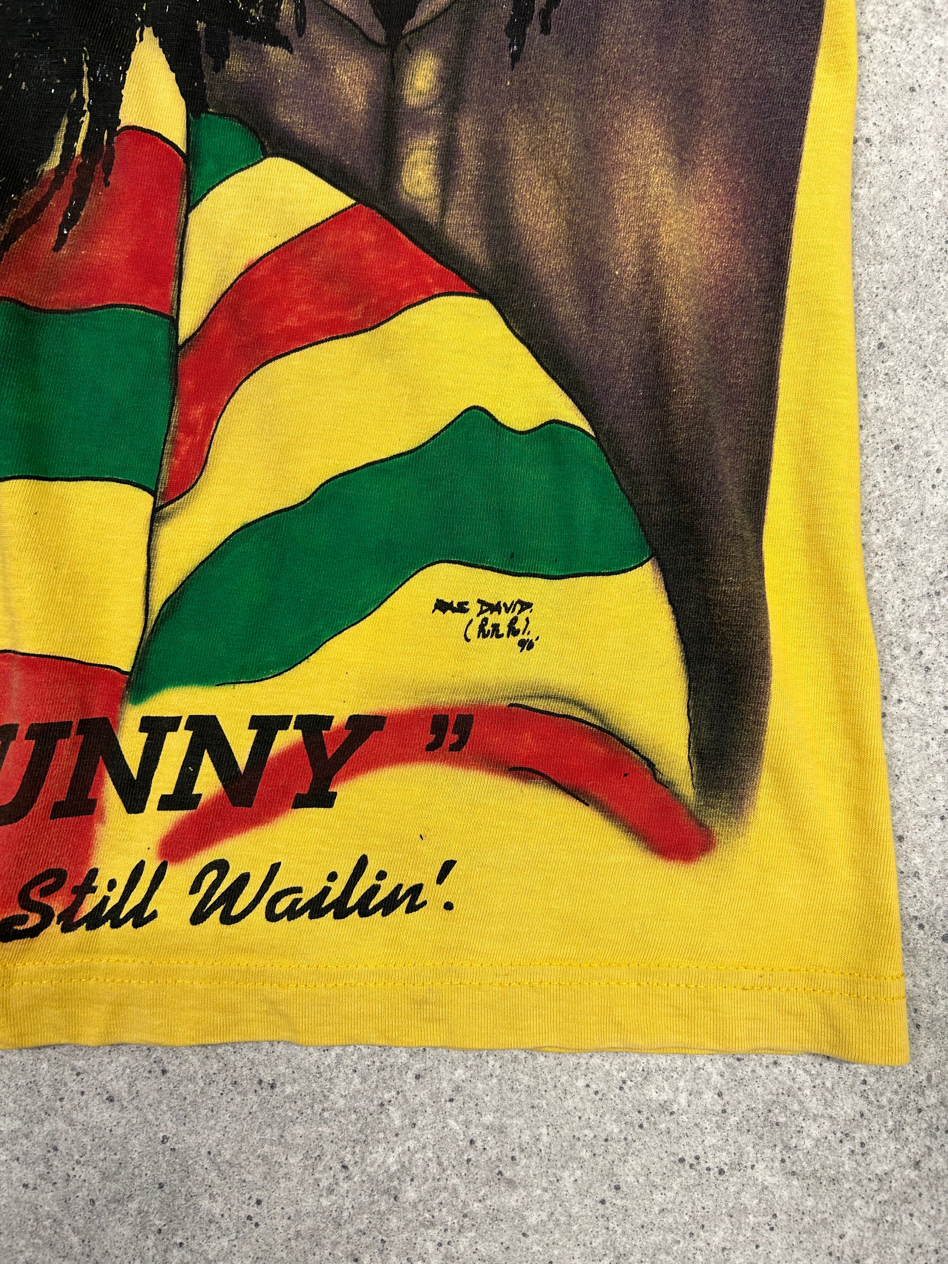 RARE BOB MARLEY 1996 T SHIRT