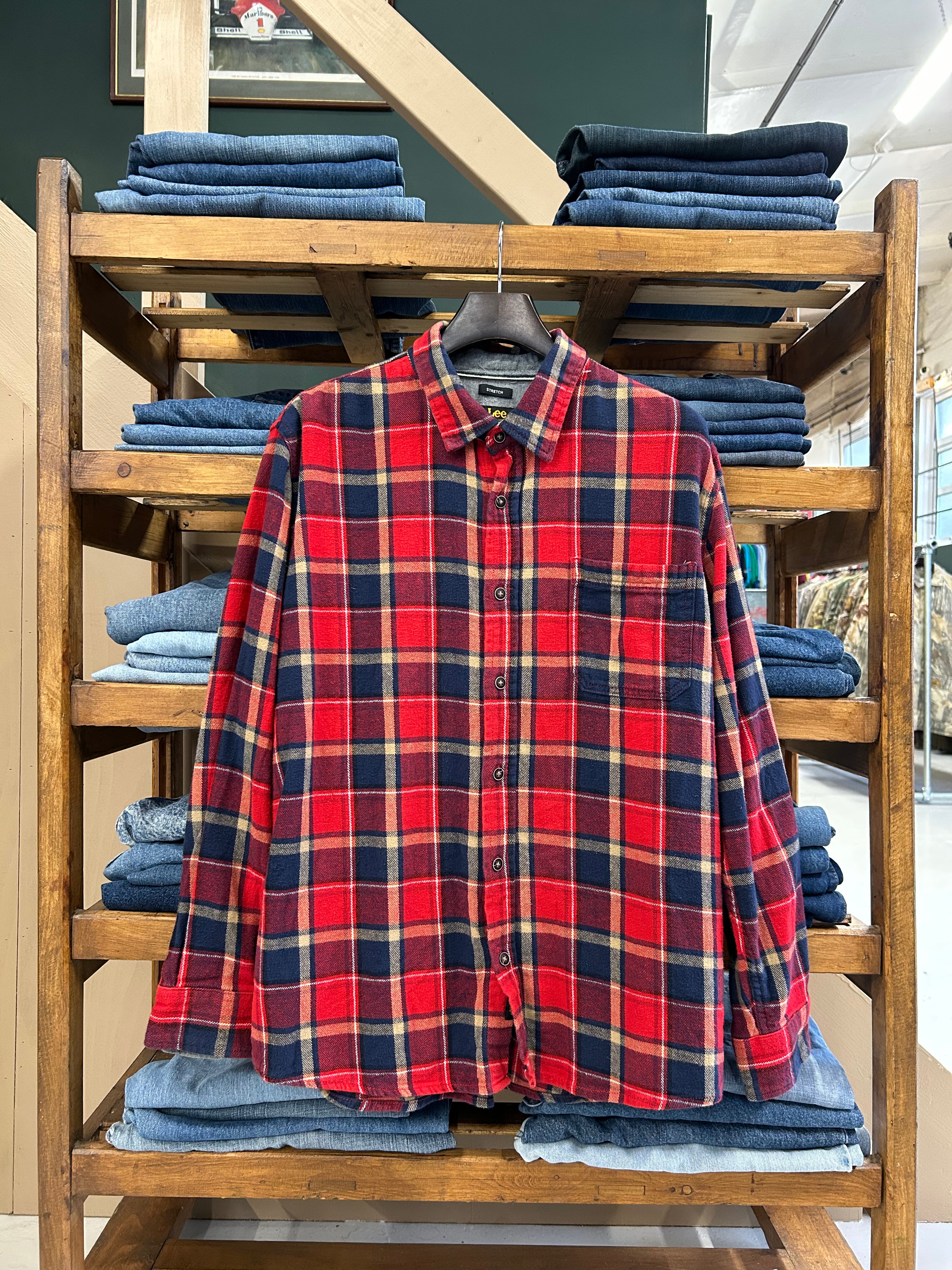 LEE PLAID FLANNEL SHIRT