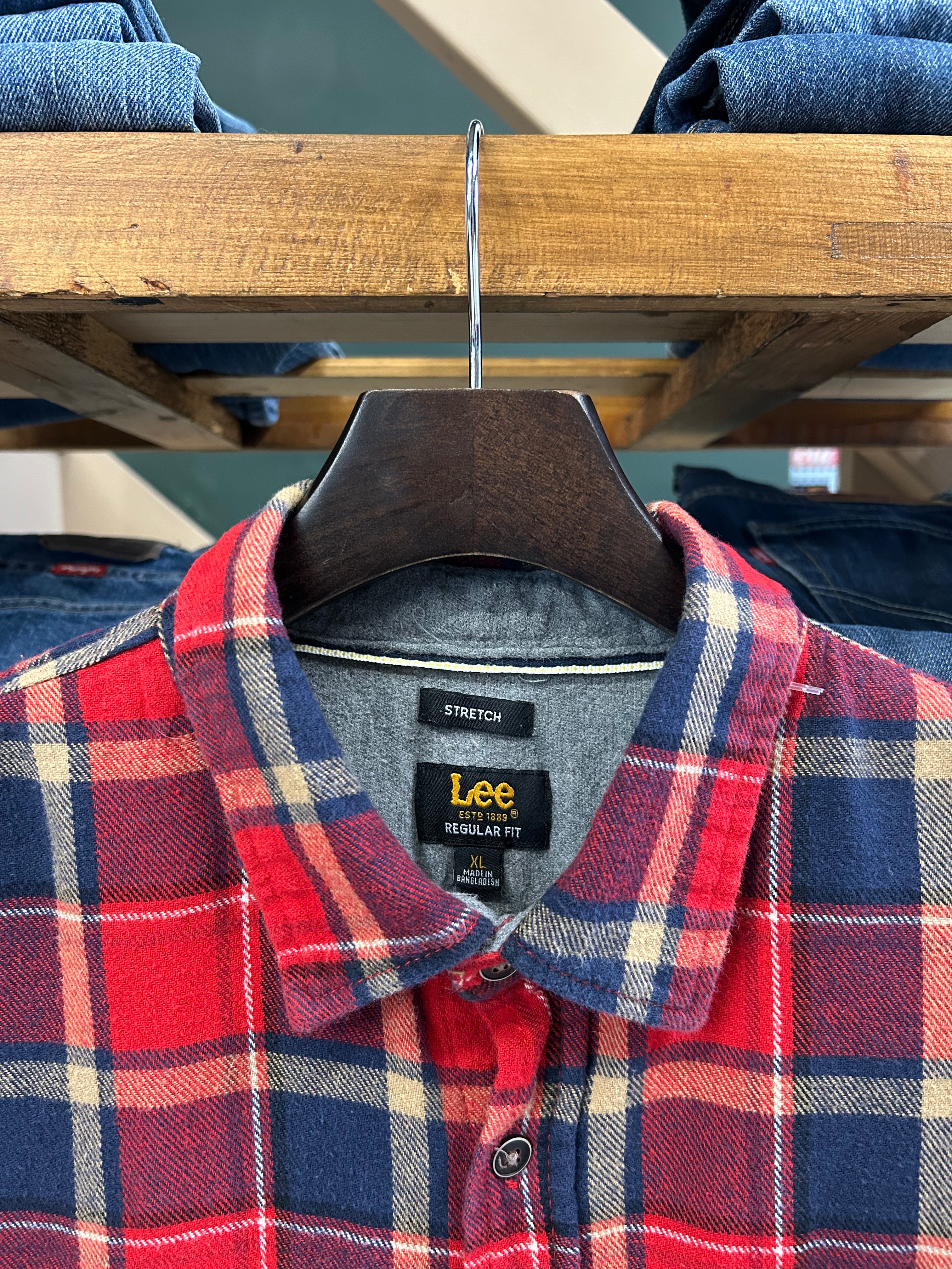 LEE PLAID FLANNEL SHIRT