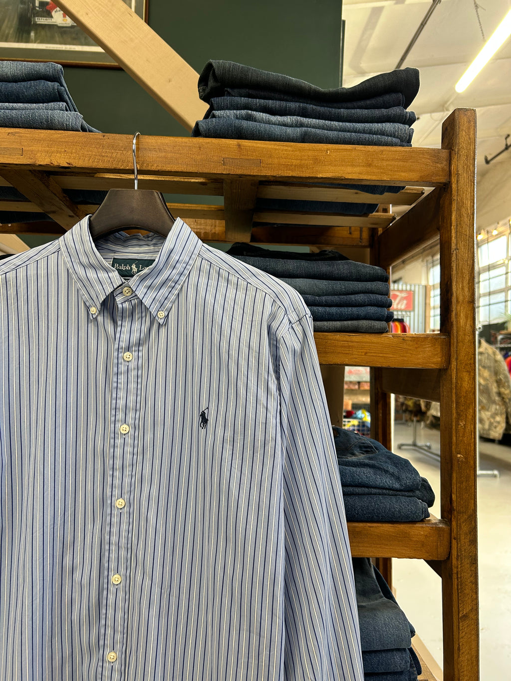 RALPH LAUREN STRIPE SHIRT