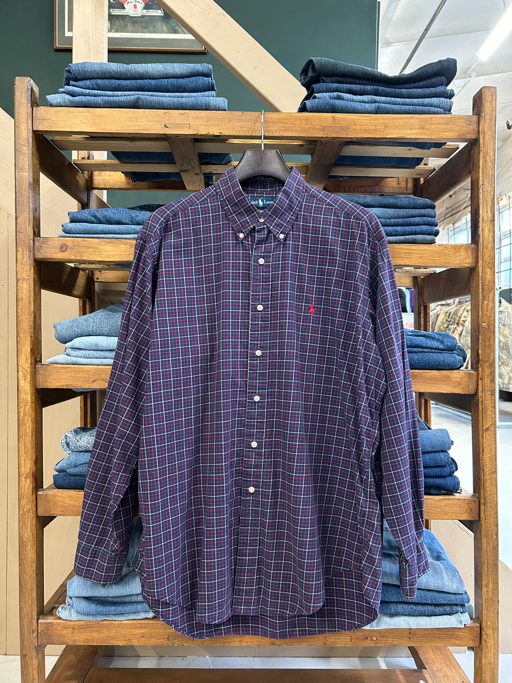 RALPH LAUREN CHECK SHIRT
