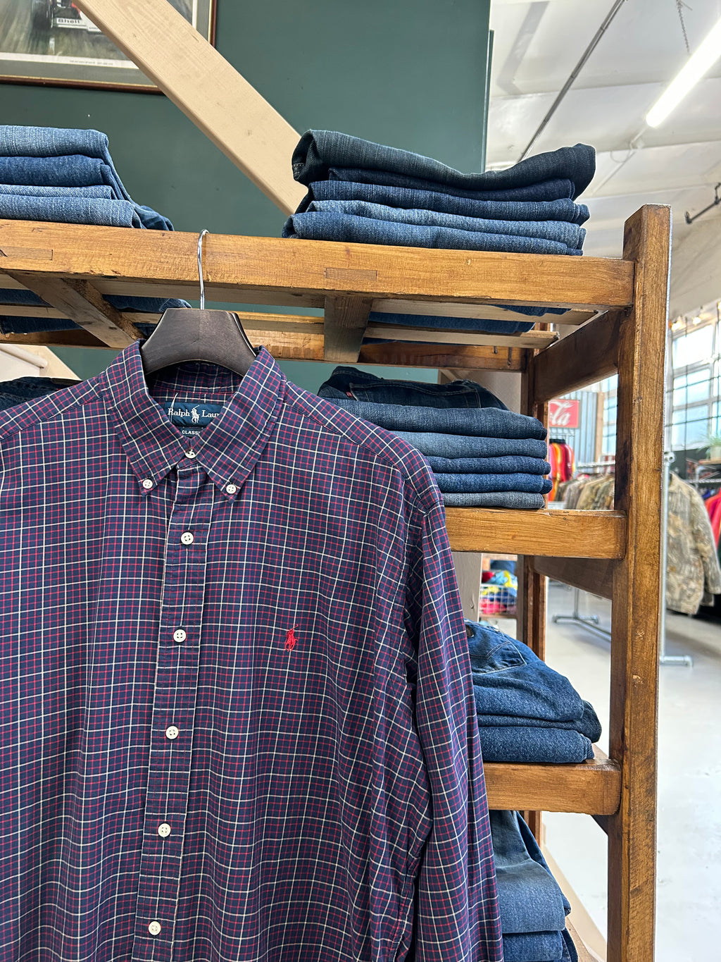 RALPH LAUREN CHECK SHIRT