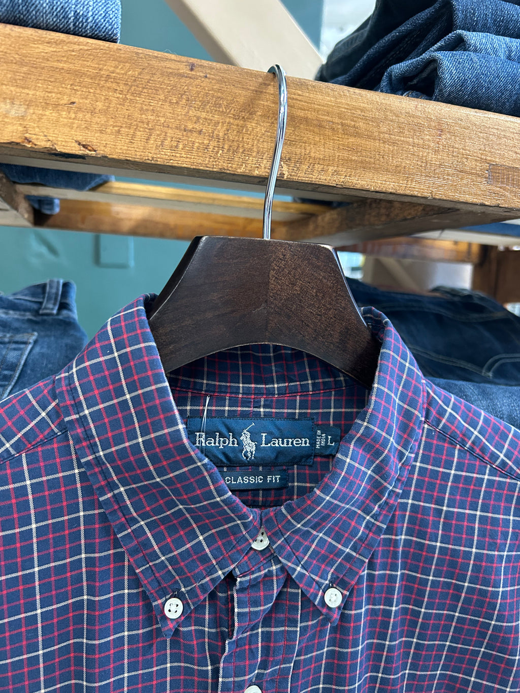 RALPH LAUREN CHECK SHIRT