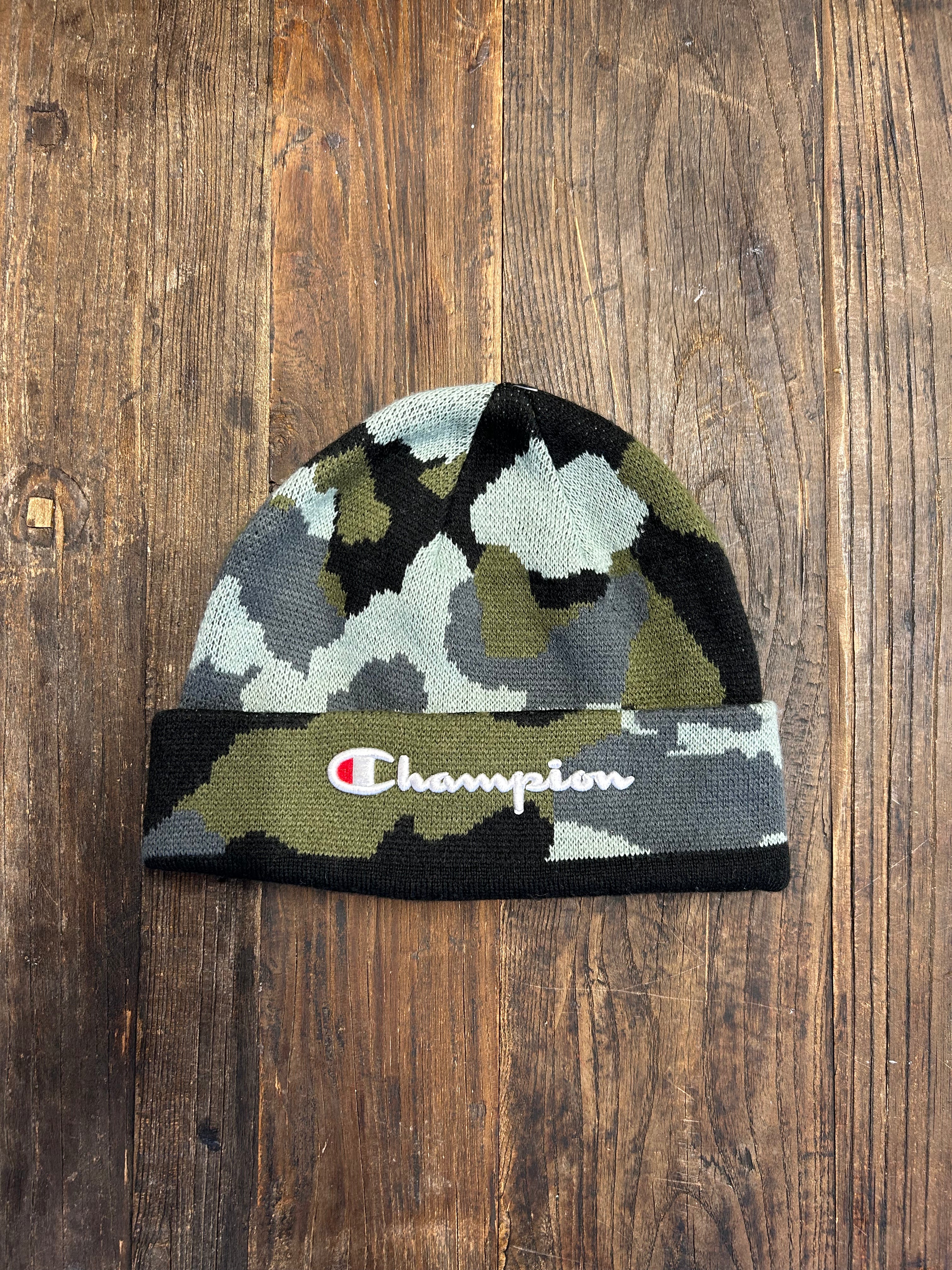 CHAMPION CAMO BEANIE HAT